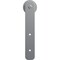 Ekena Millwork Economy Straight Strap Silent Roller Hanger w/ Bolts for Barn Door for 1 3/8" to 1 3/4" Doors GB6008RSM - alternate 1